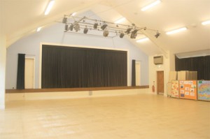 Hall stage